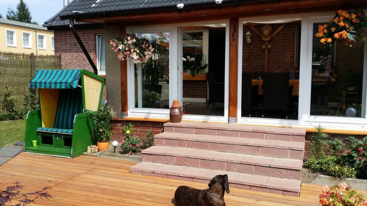 Ferienhaus Storchenweg Mahlzow Buitenkant foto