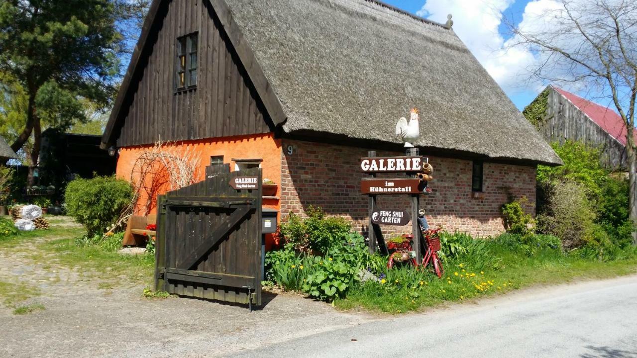 Ferienhaus Storchenweg Mahlzow Buitenkant foto